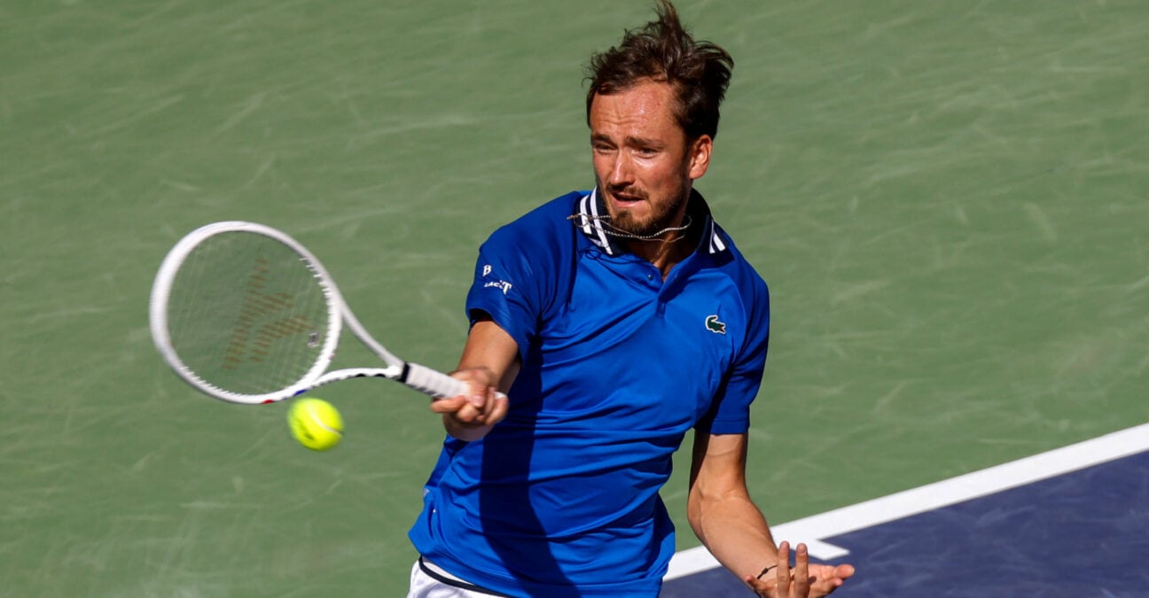 Daniil Medvedev at Indian Wells 2024