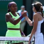 Gauff Burel 2024 Indian Wells