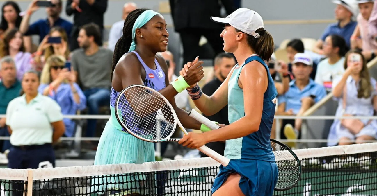Coco Gauff and Iga Swiatek