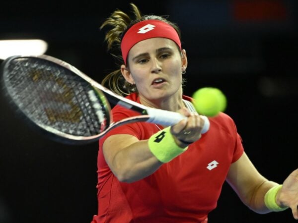Greet Minnen forehand
