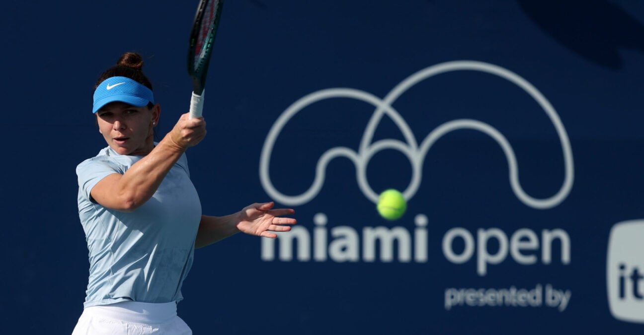 Simona Halep, Miami 2024