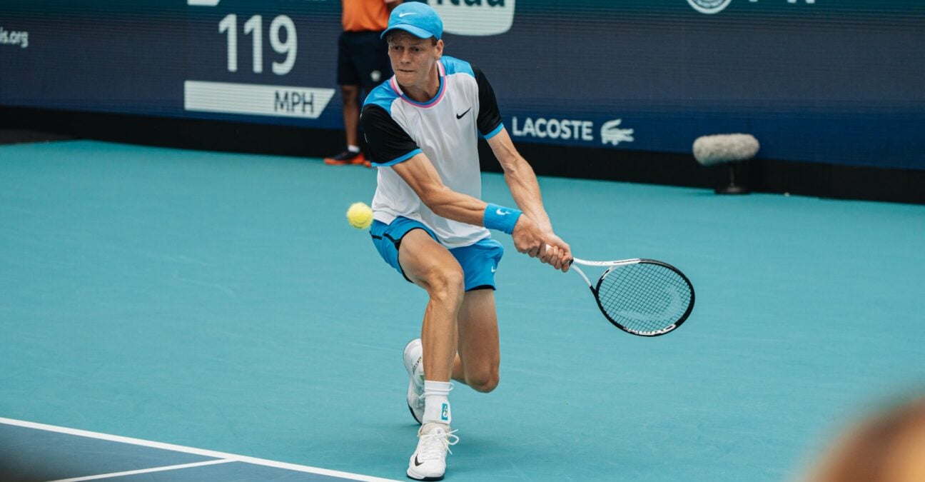 Jannik Sinner Miami SF 2024