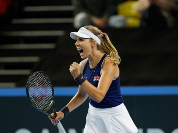 Katie Boulter at the 2023 Billie Jean King Cup