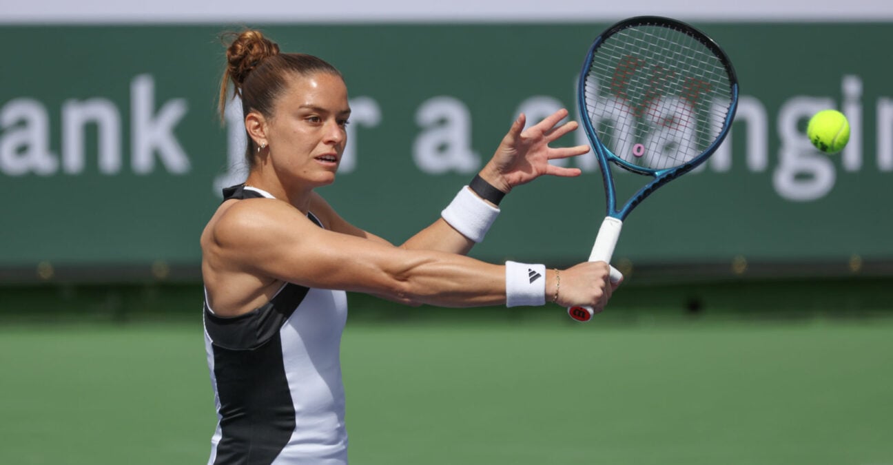 Maria Sakkari at Indian Wells 2024