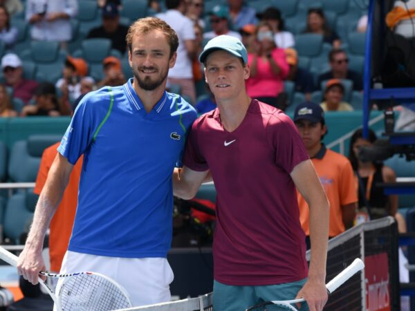 Daniil Medvedev and Jannik Sinner