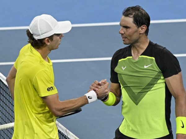 Alex de Minaur and Rafael Nadal, United Cup 2023