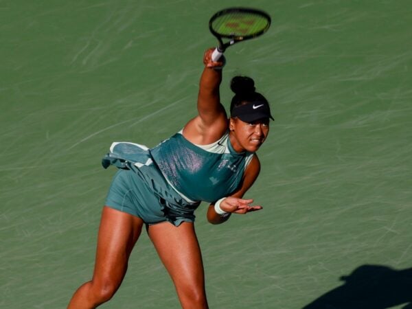 Naomi Osaka serve 2024
