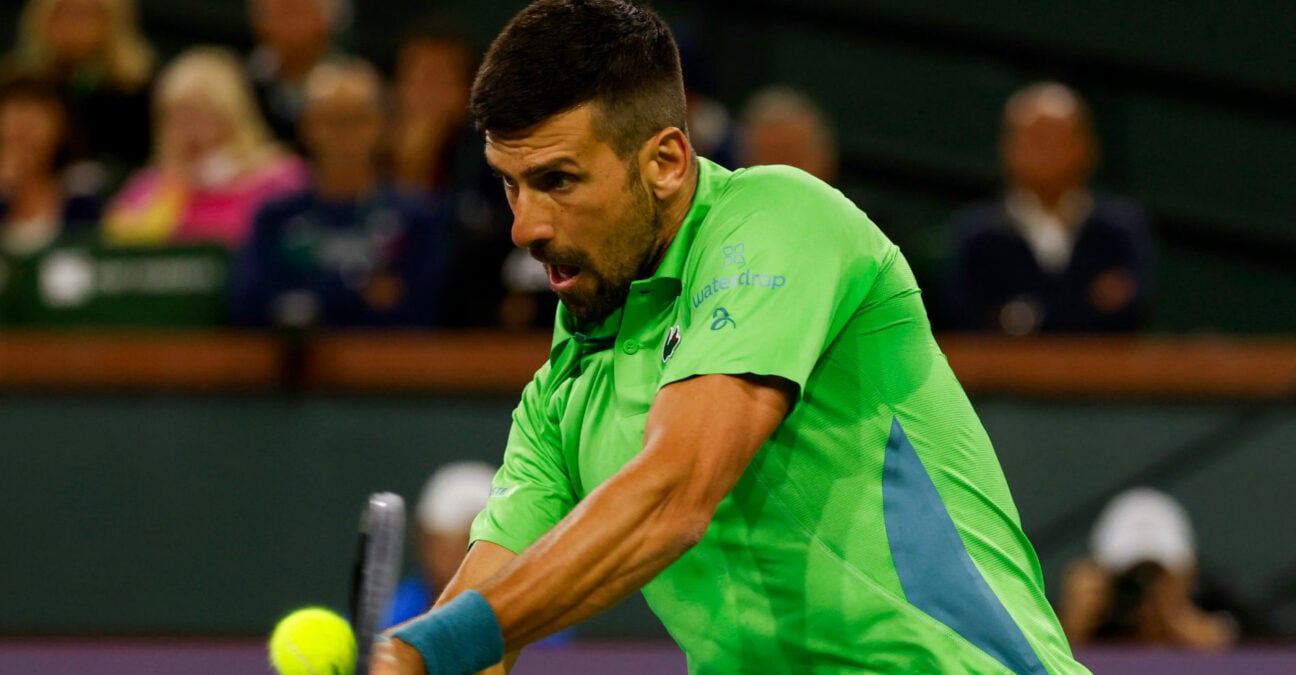 Novak Djokovic at Indian Wells 2024