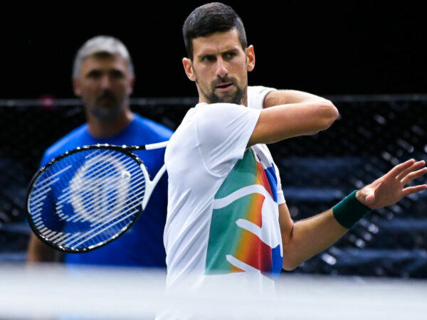 Novak Djokovic and Goran Ivanisevic