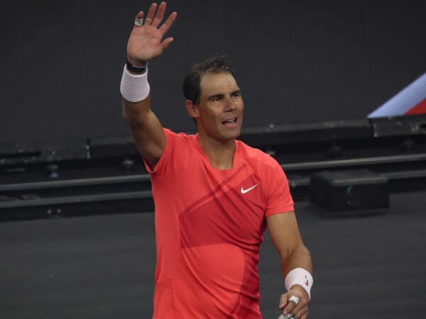 Rafael Nadal in Las Vegas in March 2024