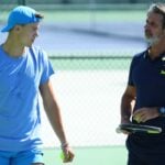 Holger Rune and Patrick Mouratoglou