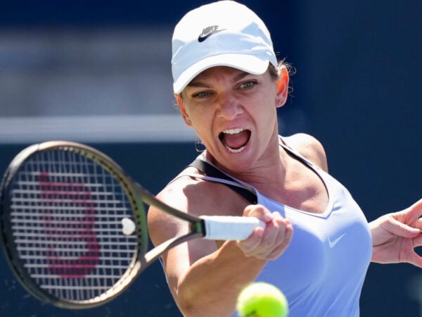 Simona Halep at the 2022 National Bank Open in Toronto