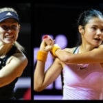 Angelique Kerber and Emma Raducanu in Stuttgart