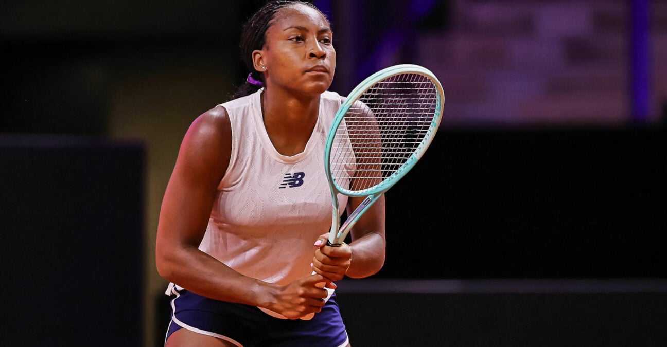Coco Gauff at the WTA Grand Prix in Stuttgart 2024