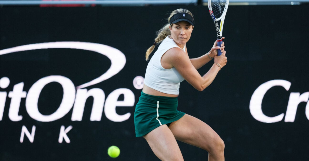 Danielle Collins at the 2024 WTA Credit One Charleston Open