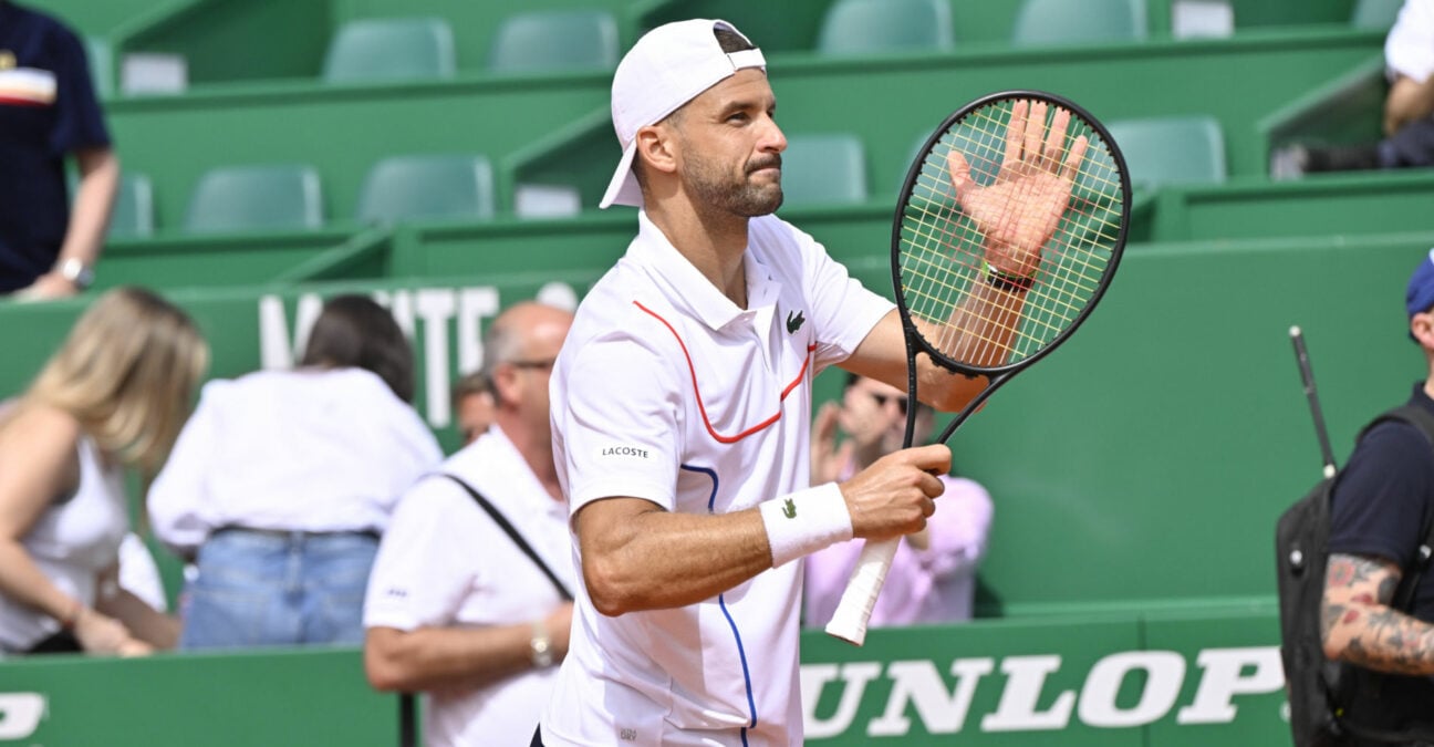 Grigor Dimitrov at the 2024 Monte Carlo Masters