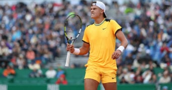 Holger Rune at the 2024 Monte-Carlo Masters