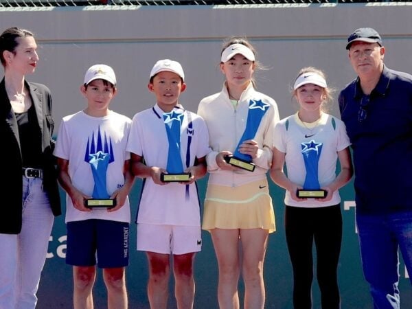 Daniel Gardalaity, Li Yanru, Guo Ketong and Elizaveta Anikina, IMG Future Stars 2024 | © Tennis Majors