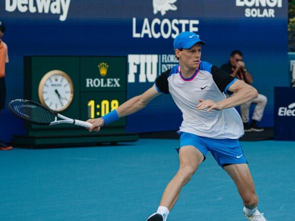 Jannik Sinner forehand