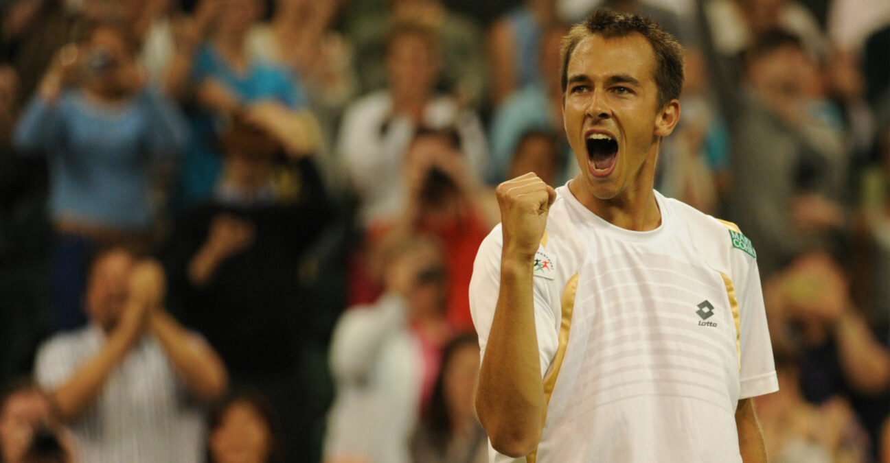 Lukas Rosol at the 2012 Wimbledon Championships