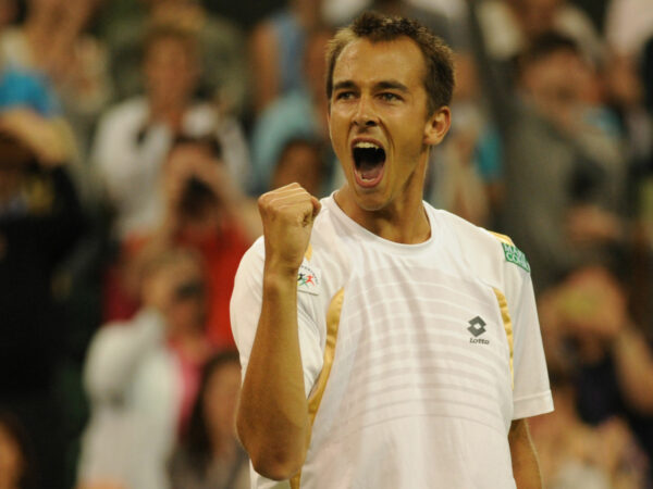 Lukas Rosol at the 2012 Wimbledon Championships
