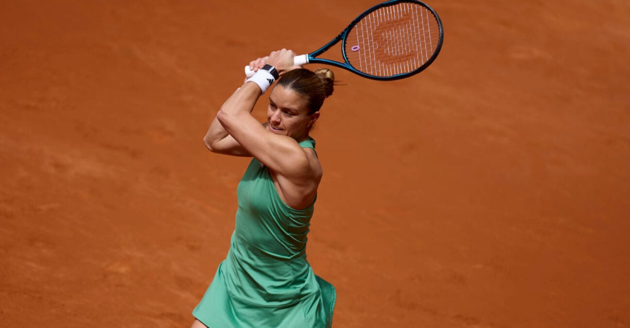 Maria Sakkari at the 2024 Madrid Open