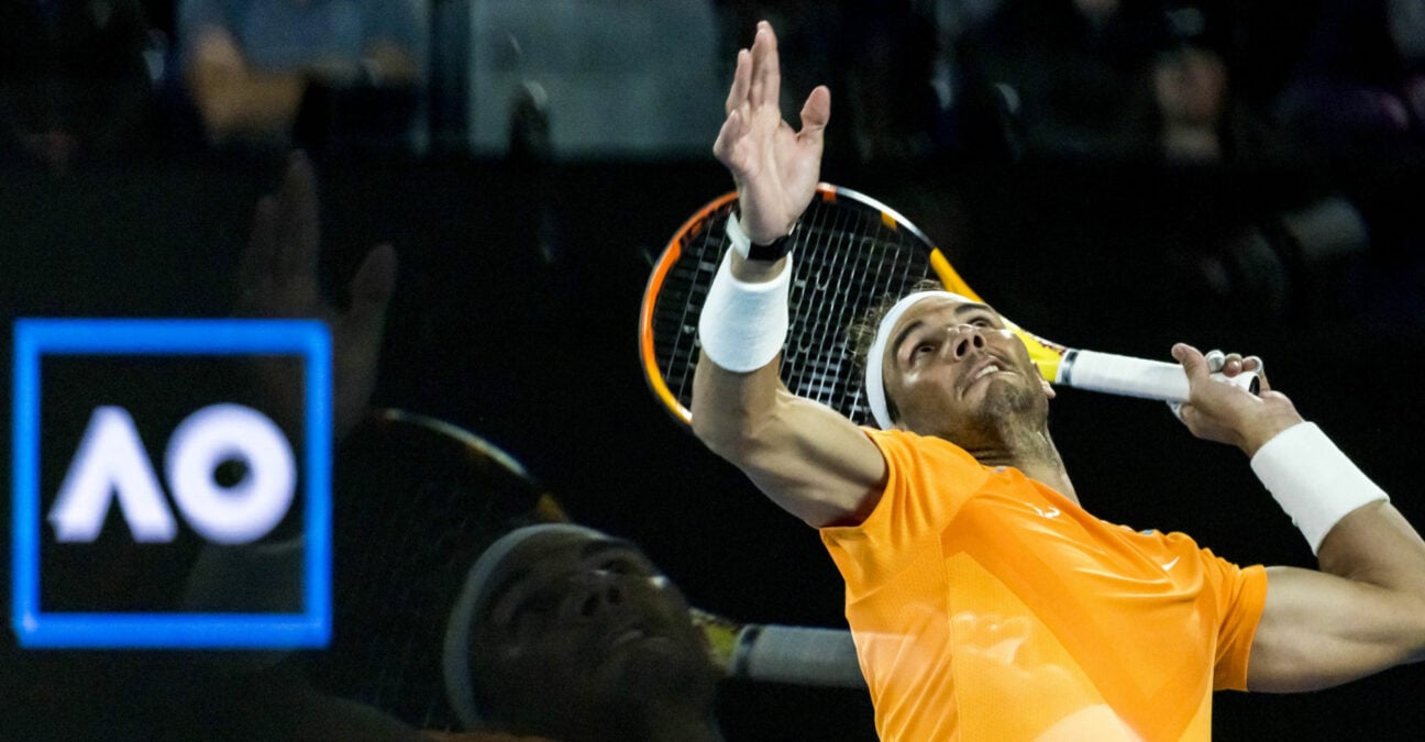 Rafael Nadal at the 2023 Australian Open