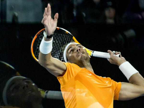 Rafael Nadal at the 2023 Australian Open