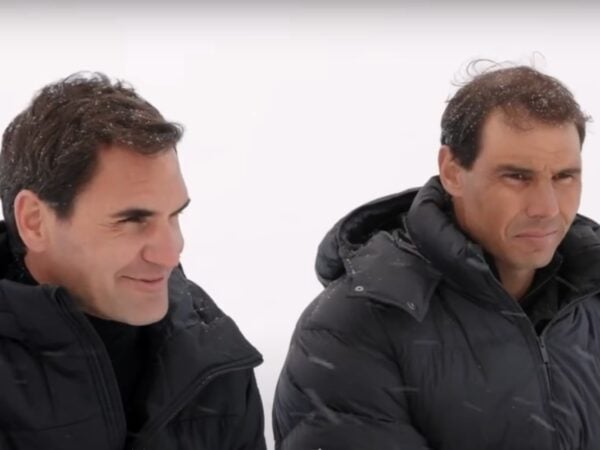 Roger Federer and Rafael Nadal