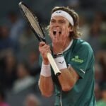 Andrey Rublev in Madrid