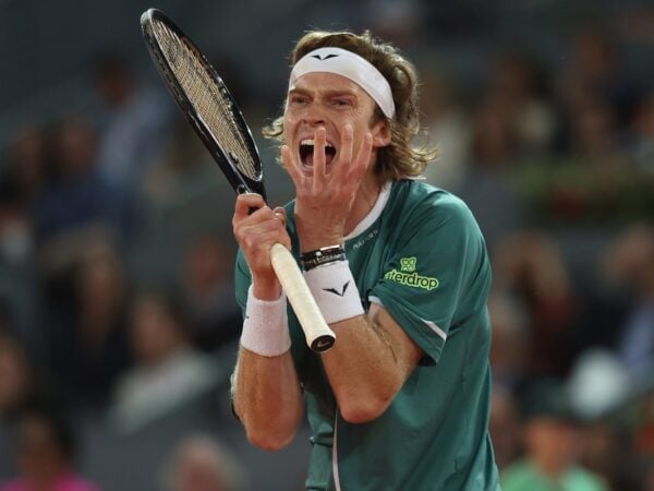 Andrey Rublev in Madrid