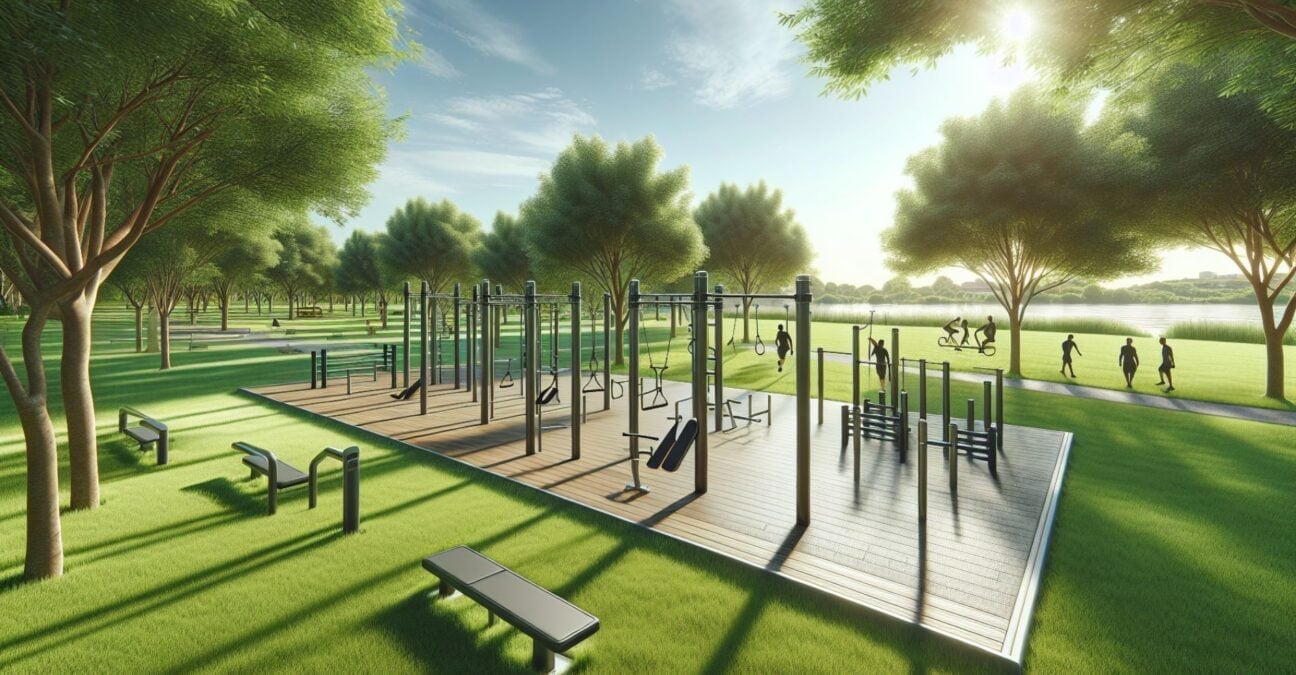 Revitalising outdoor fitness equipment