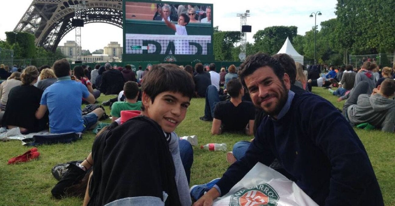 Carlos Alcaraz in Paris