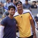 Carlos Alcaraz and Alexander Zverev, Roland-Garros 2024