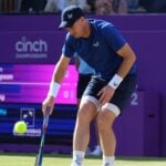 Andy Murray Queen's injury - Action Plus / Panoramic