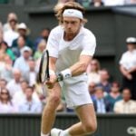 Andrei Rublev Wimbledon 2023 - Action Plus / Panoramic