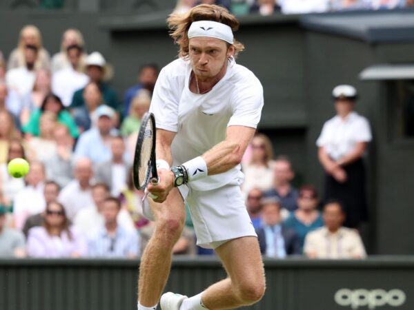 Andrei Rublev Wimbledon 2023 - Action Plus / Panoramic