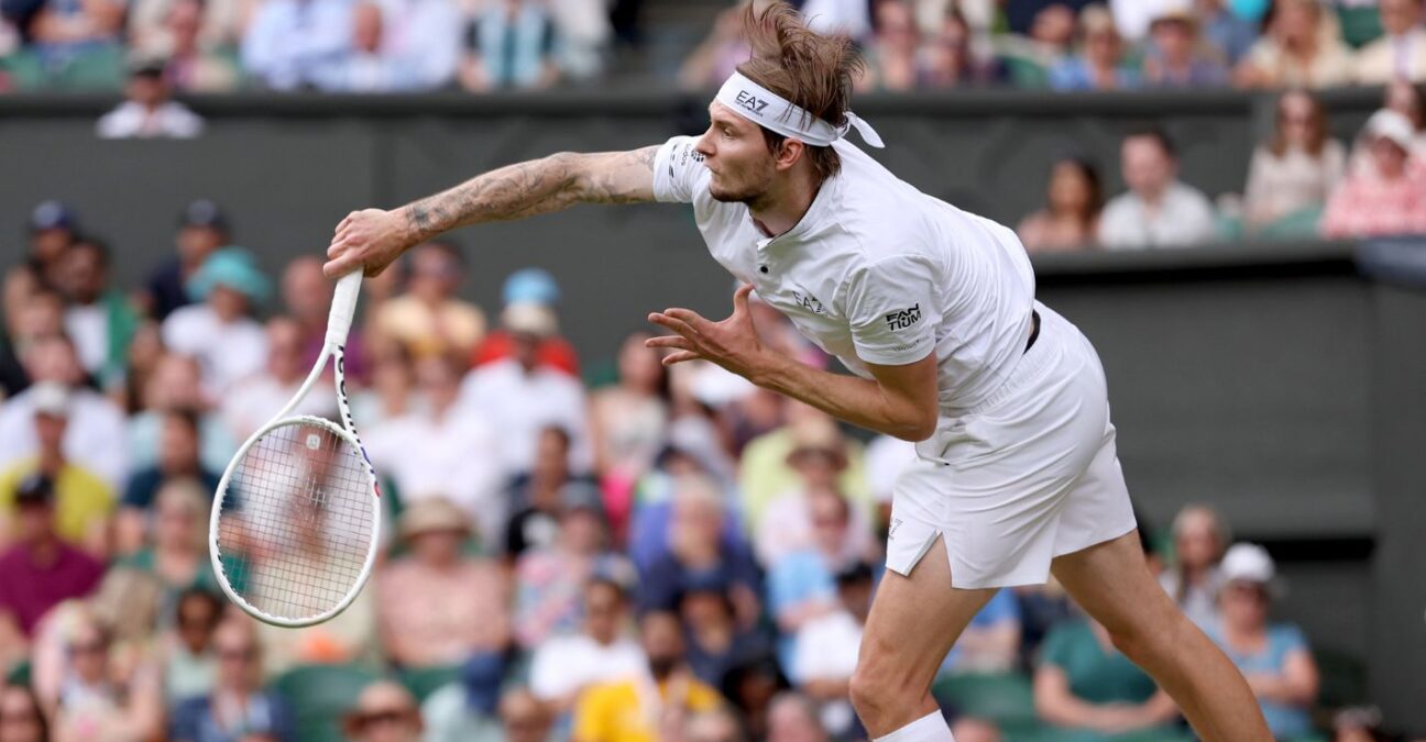 Alexander Bublik Wimbledon 2023 - Action Plus / Panoramic