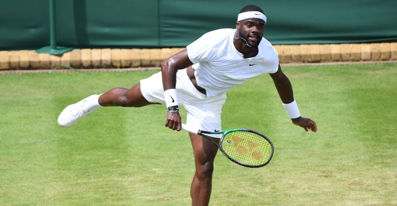 Frances Tiafoe Wimbledon 2023 - Action Plus / Panoramic