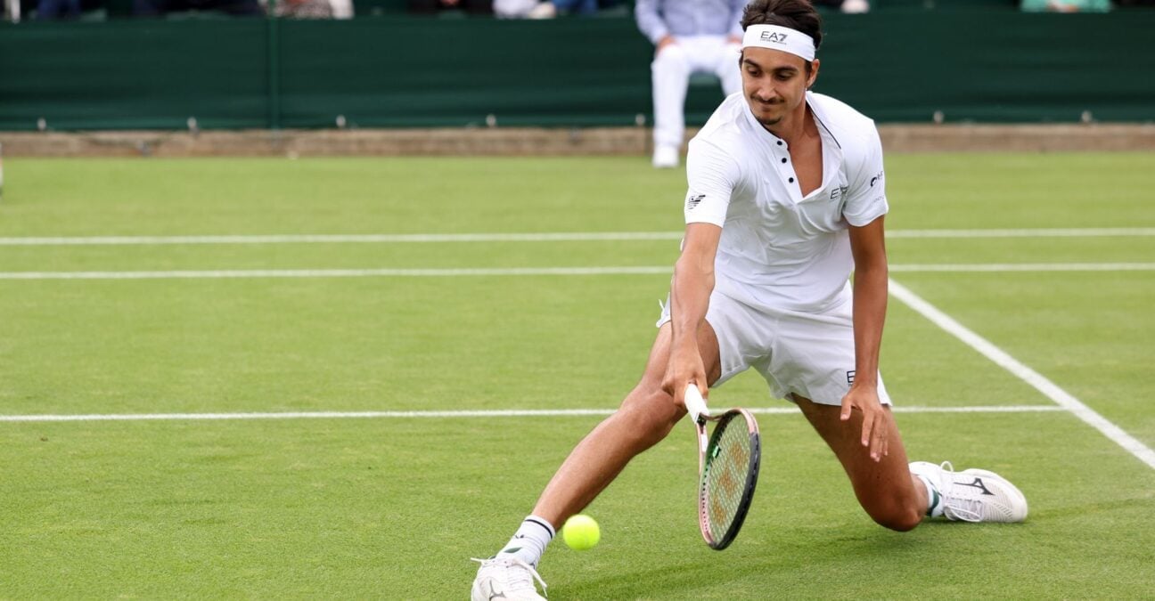 Lorenzo Sonego Wimbledon 2023 - Action Plus / Panoramic