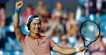 Juncheng Shang, Eastbourne 2024
