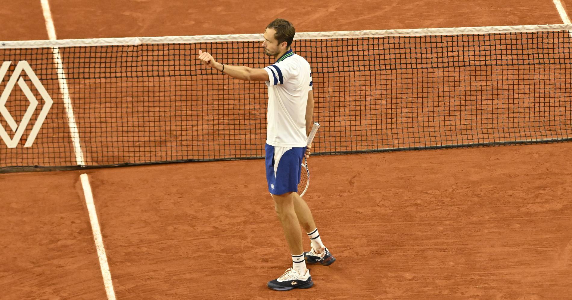 Daniil Medvedev, 2024 Roland-Garros
