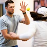 Maciej Ryszczuk, Iga Swiatek's physiotherapist, strength and conditioning coach (Zuma / Panoramic)