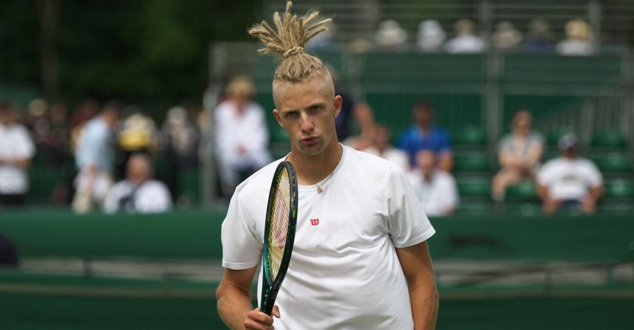 Mark Lajal, Wimbledon qualifying, 2024