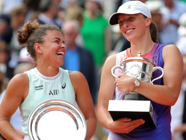 Paolini and Swiatek following Roland-Garros 2024 final
