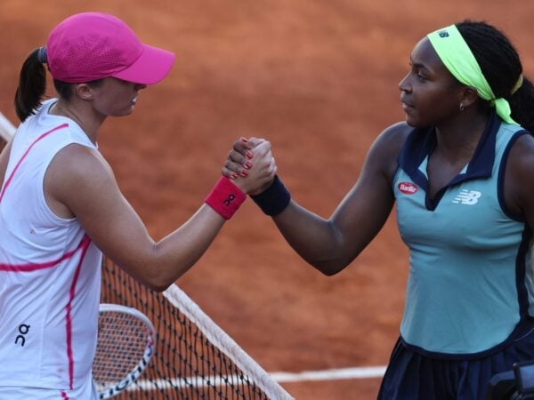 Swiatek and Gauff, Rome, 2024