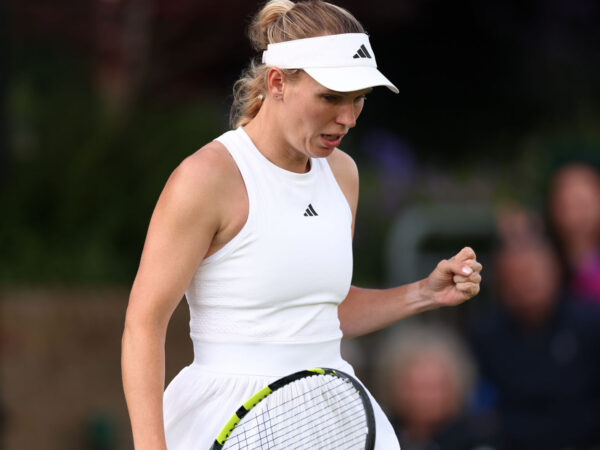 Caroline Wozniacki at Wimbledon 2024