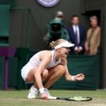 Harriet Dart at Wimbledon in 2024