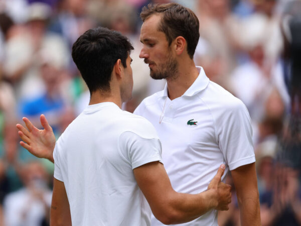 Daniil Medvedev and Carlos Alcaraz