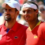 Djokovic and Nadal in their final meeting at the Paris 2024 Olympics